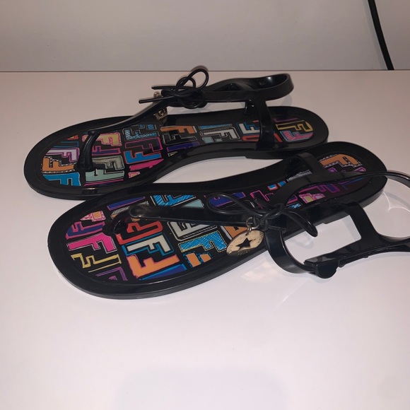 FENDI Jelly Sandal - plastic, pool sandal slide - Picture 8 of 10